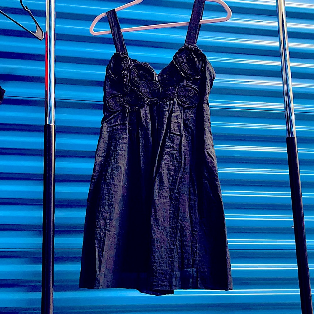 Little Black Bust Design BabyDoll Dress- Stop sleeping on the lil black dresses!